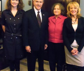 NSRC PACT members with Sen. Mike Johanns.