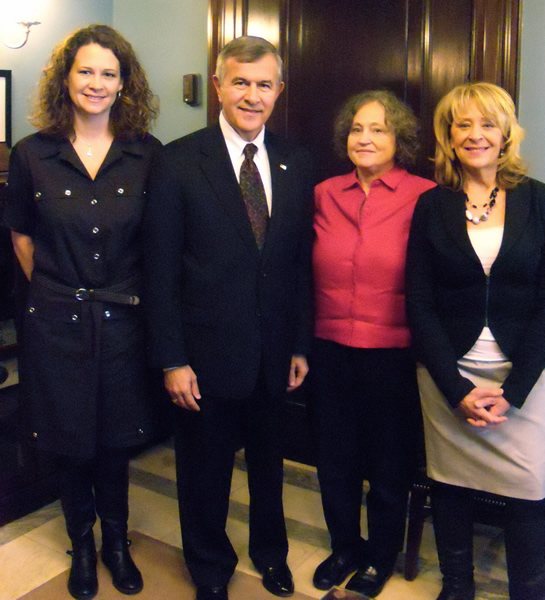 NSRC PACT members with Sen. Mike Johanns.
